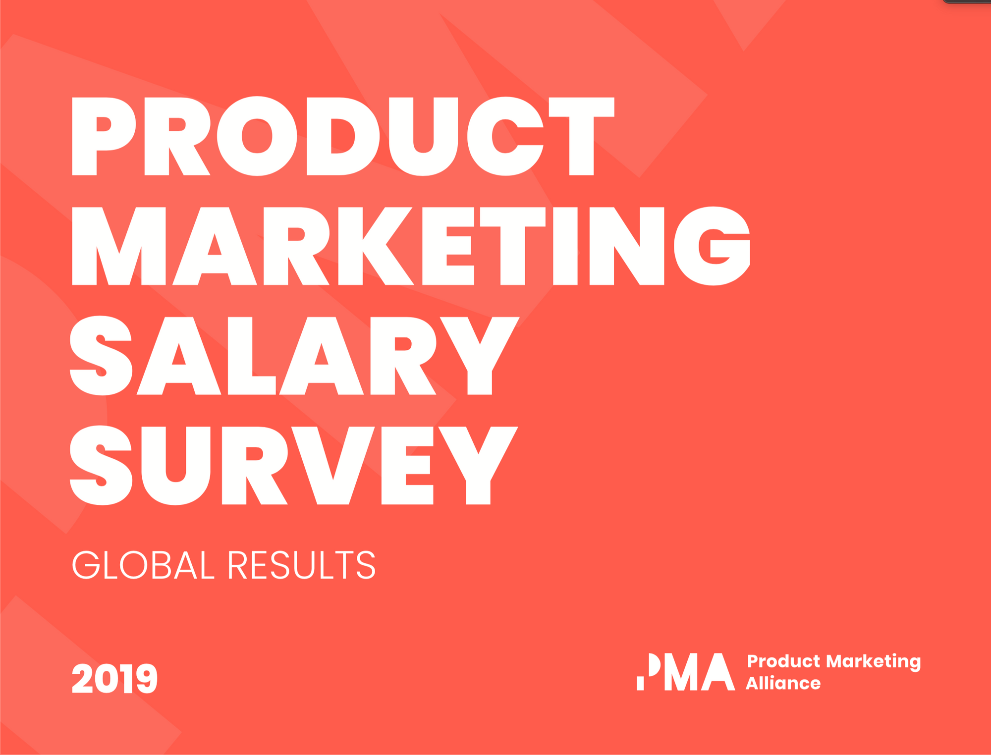 Product Marketing Salary Survey Results