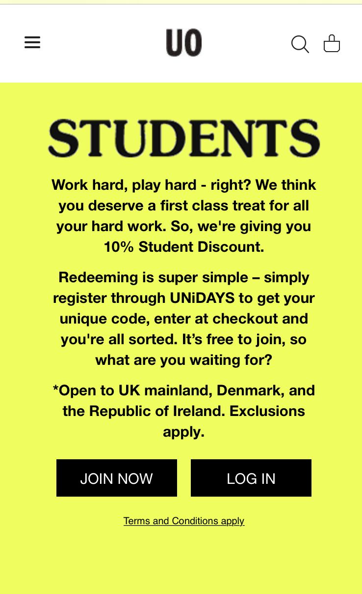 abercrombie and fitch student discount unidays
