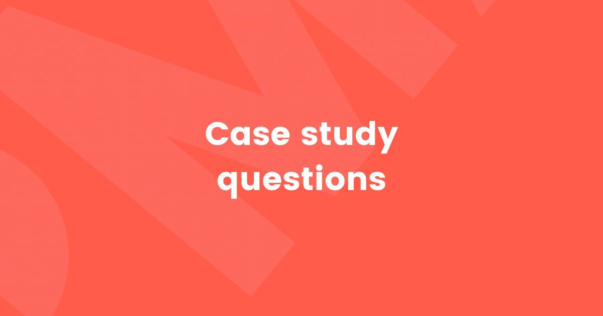 case study customer service questions