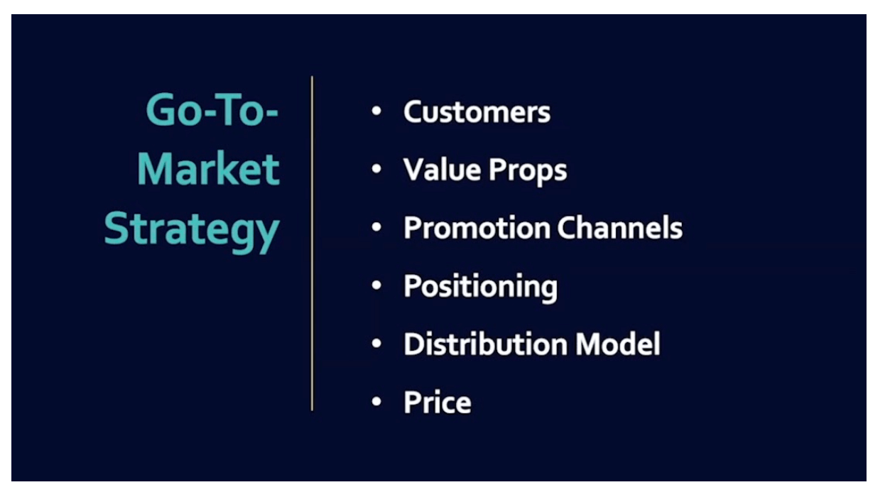 The typical go-to-market strategy relates to crafting developer audiences.