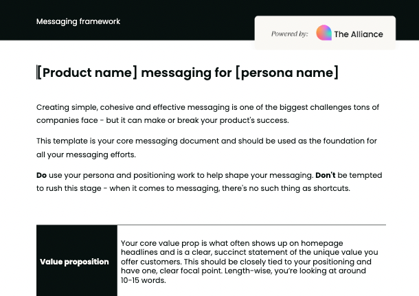 Messaging framework