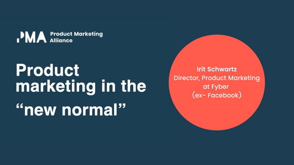 Product marketing in the "new normal"