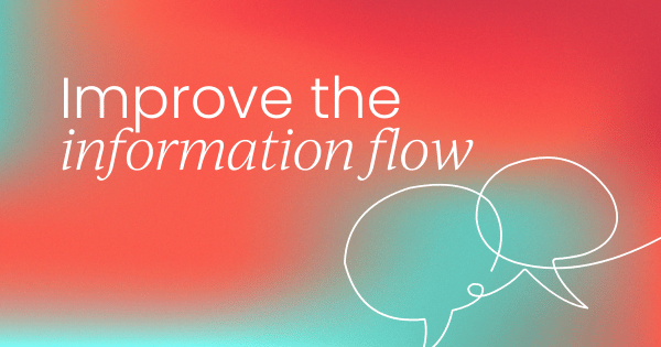 Stop the dysfunction:  Three ways to improve information flow