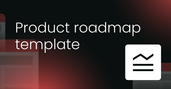 Product roadmap template