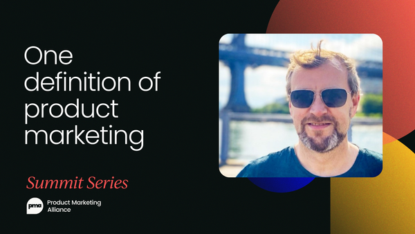 One definition of product marketing [VIDEO]