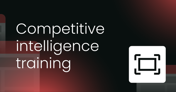 Competitive intelligence training exercise