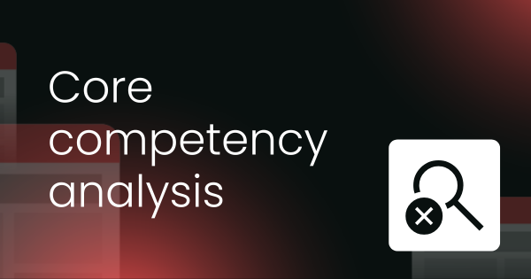 Core competency analysis framework