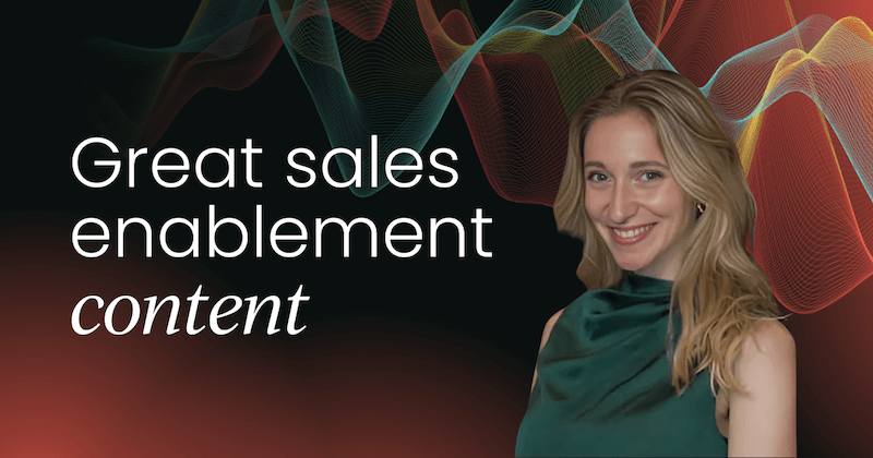 Overcoming the challenges of creating sales collateral with Hannah Pickering [Video]