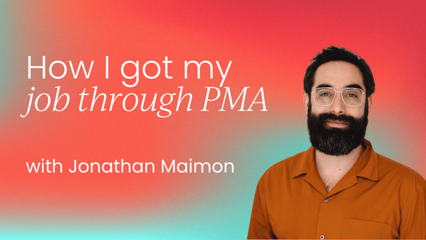 How I got my job through the 
  Product Marketing Alliance community