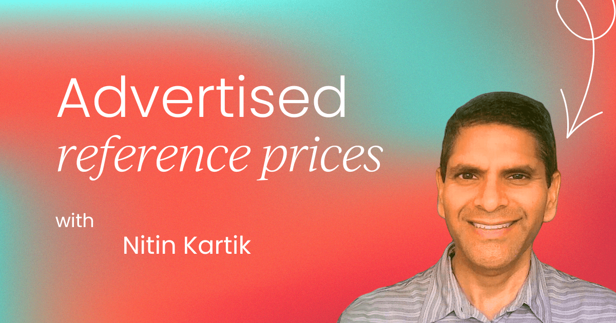 The price is right: How advertised reference prices  influence pricing negotiations