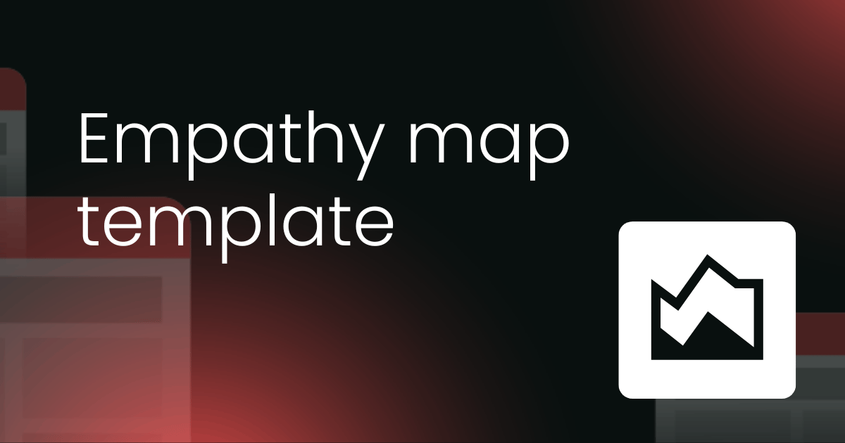 Empathy map template