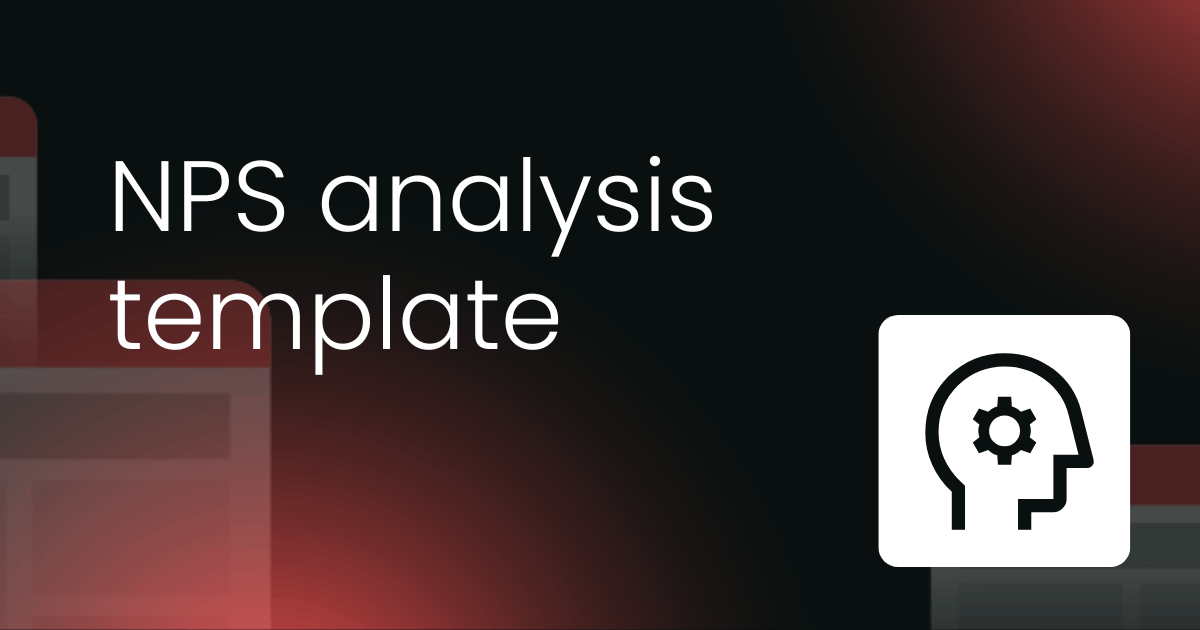 NPS analysis template