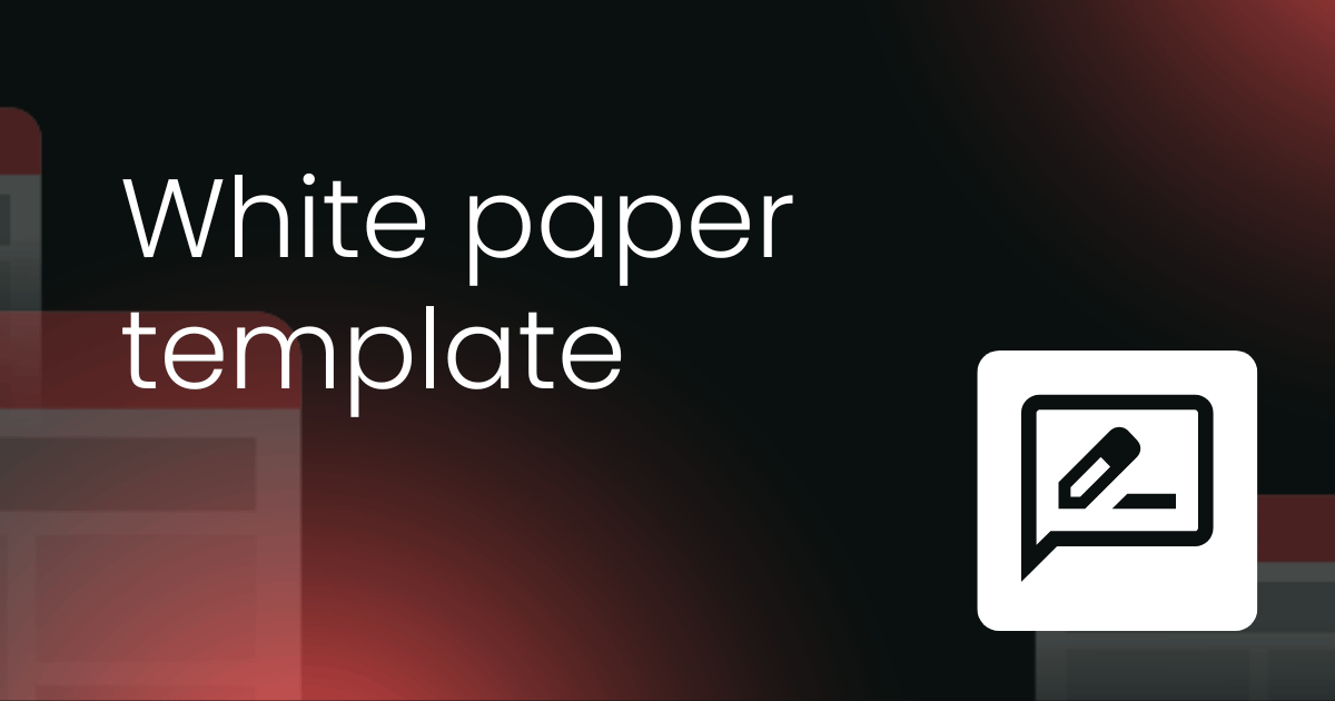 White paper template